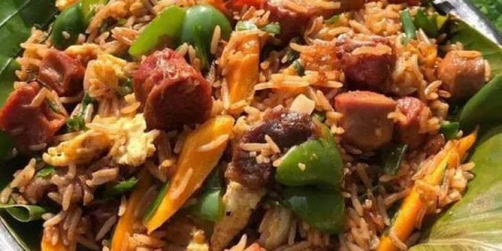 Arroz Jollof tudo gostoso