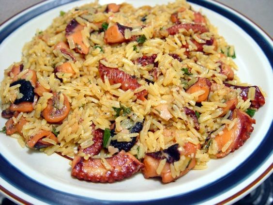 arroz de polvo Rodrigo Hilbert simples prático cremoso