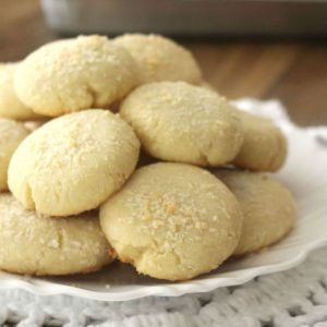 biscoito amanteigado de coco tudo gostoso ana maria