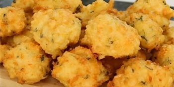 Bolinho de arroz com carne