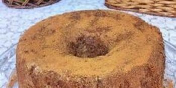 Bolo de banana fofinho