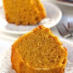 bolo de cenoura com fubá