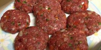 carne moída frita