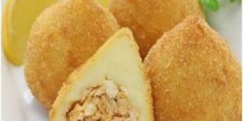 Coxinha de frango assada