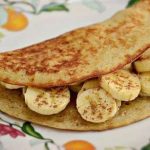 crepioca de banana com queijo simples fácil