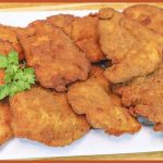 frango empanado com farinha de rosca tudo gostoso