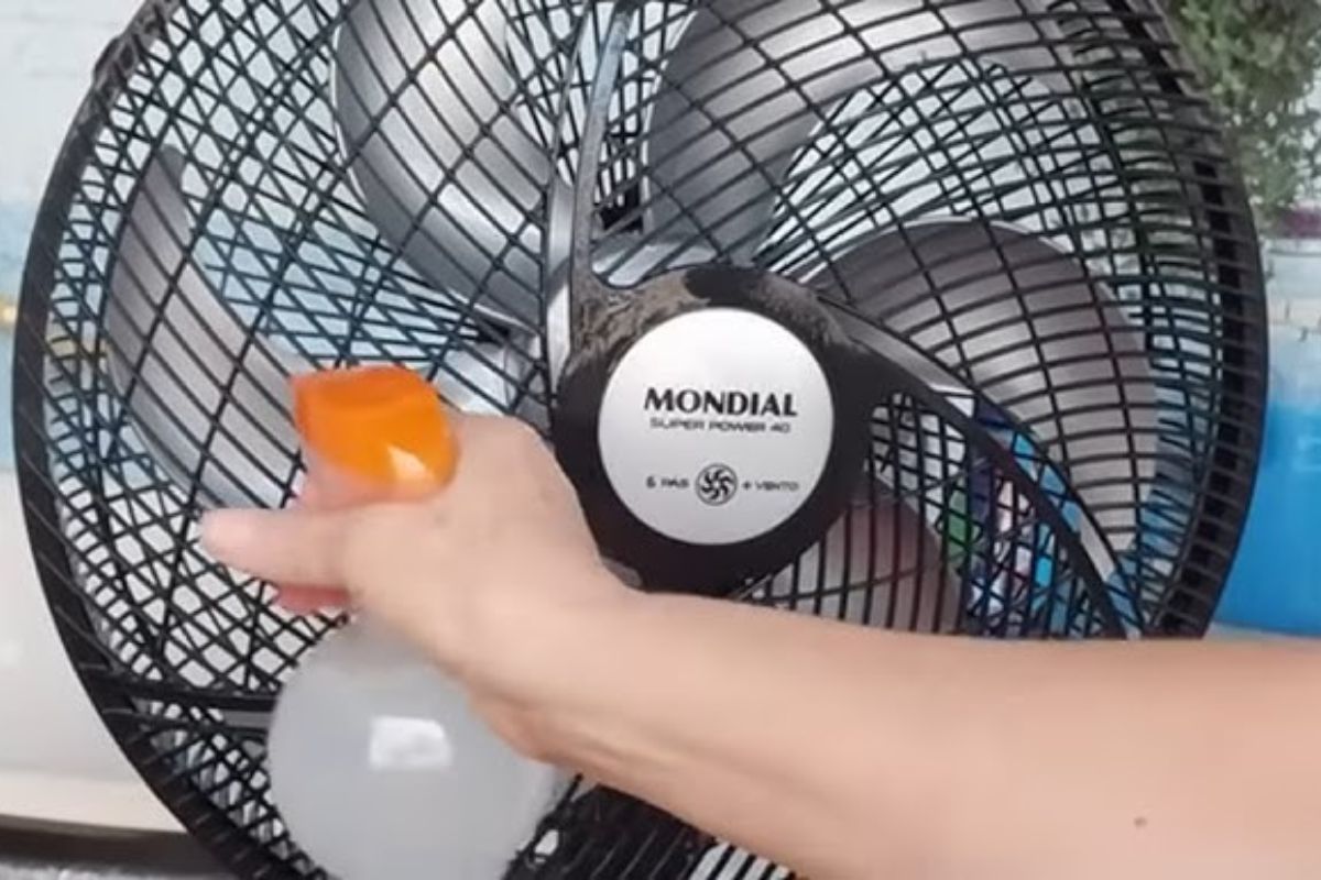 limpar ventilador mofado