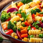 macarronada de legumes tudo gostoso