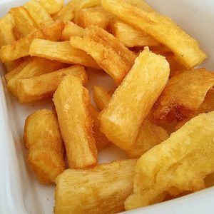 Macaxeira frita no óleo de algodão tudo gostoso ana maira