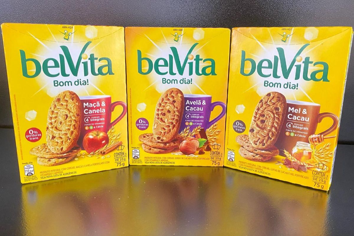 marcas de biscoito não fit