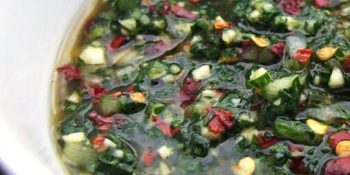 Molho chimichurri