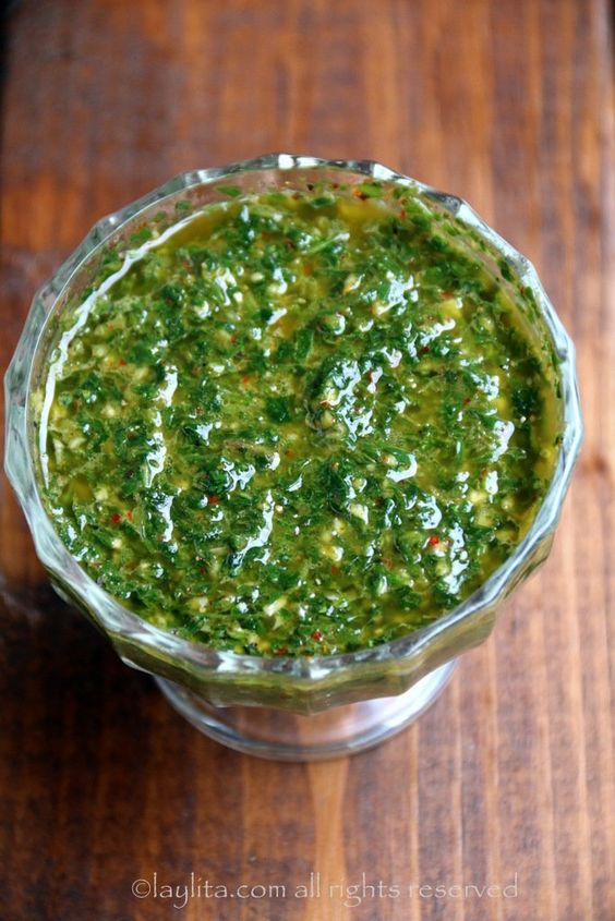 molho chimichurri simples fácil rápido