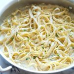 Molho de alho para macarrão tudo gostoso