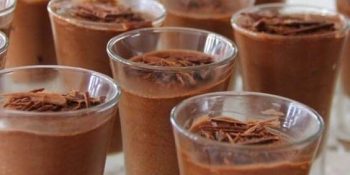 Mousse de chocolate no copinho