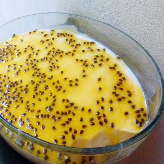 mousse de maracujá com a fruta ana maria braga