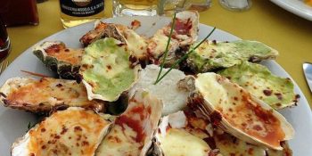 Ostra gratinada