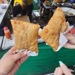 Pastel 5 sabores tudo gostoso massa caseira