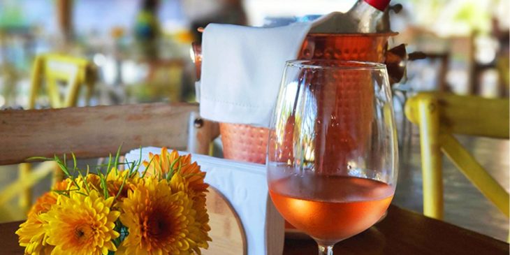 receitas com vinho rosé