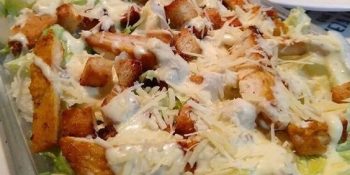 Salada caesar fit