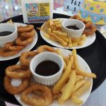 Batata frita com barbecue