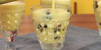 Batida de maracujá de litro