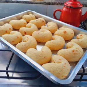 Biscoito de queijo mineiro