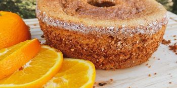 bolo de laranja com farinha de amêndoas