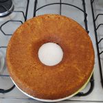 Bolo de cenoura com sucralose