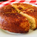 Bolo de laranja de frigideira