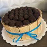 Bolo wafer de chocolate