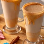 Café gelado com canela cappucino