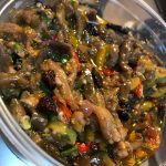 Caponata de berinjela italiana