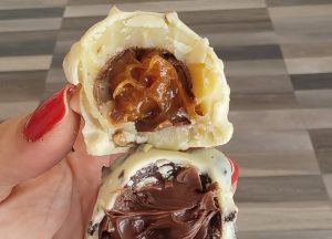 Docinho de leite ninho com nutella