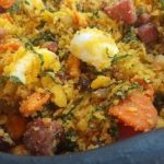 Farofa de casca de batata tudo gostoso