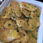 Filé de frango com mostarda e mel