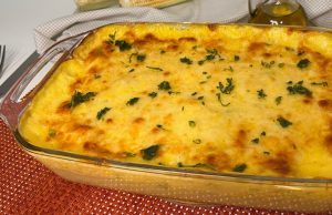 Frango cremoso gratinado