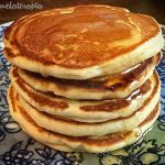 Massa de panqueca doce fácil simples