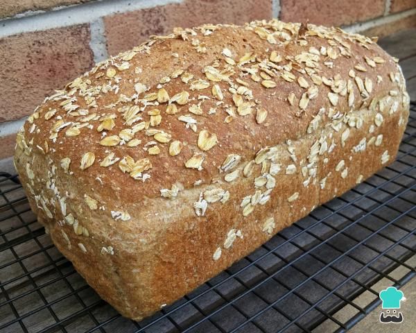 Pão de aveia quaker  da vovó palmirinha