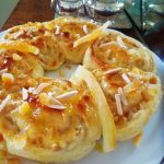 Pão doce de laranja tudo gostoso