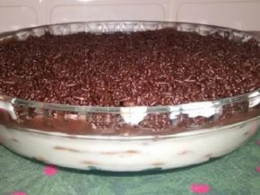 Pavê de caipirinha tudo gostoso