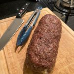 Rocambole de carne na airfryer