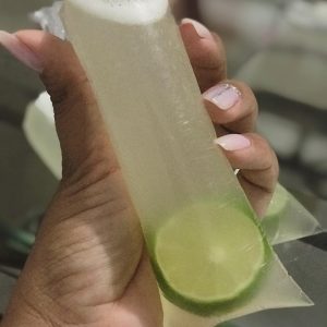 Sacolé de caipirinha