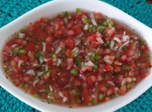 Salada para feijoada