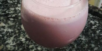 Batida com sorvete