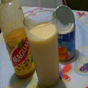 batida de maracujá de carnaval de bar