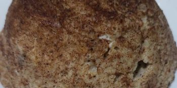 Bolo de caneca de aveia