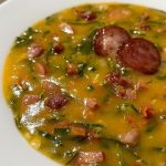 caldo verde com alho poró tudo gostoso