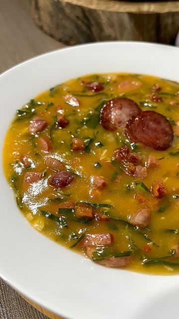 caldo verde com alho poró tudo gostoso