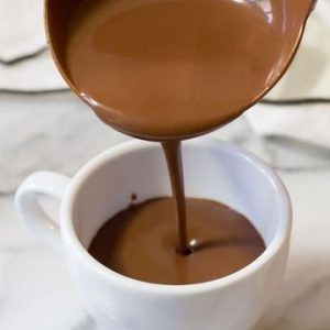 Chocolate quente cremoso 3 corações tudo gostoso