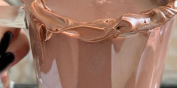 Chocolate quente cremoso